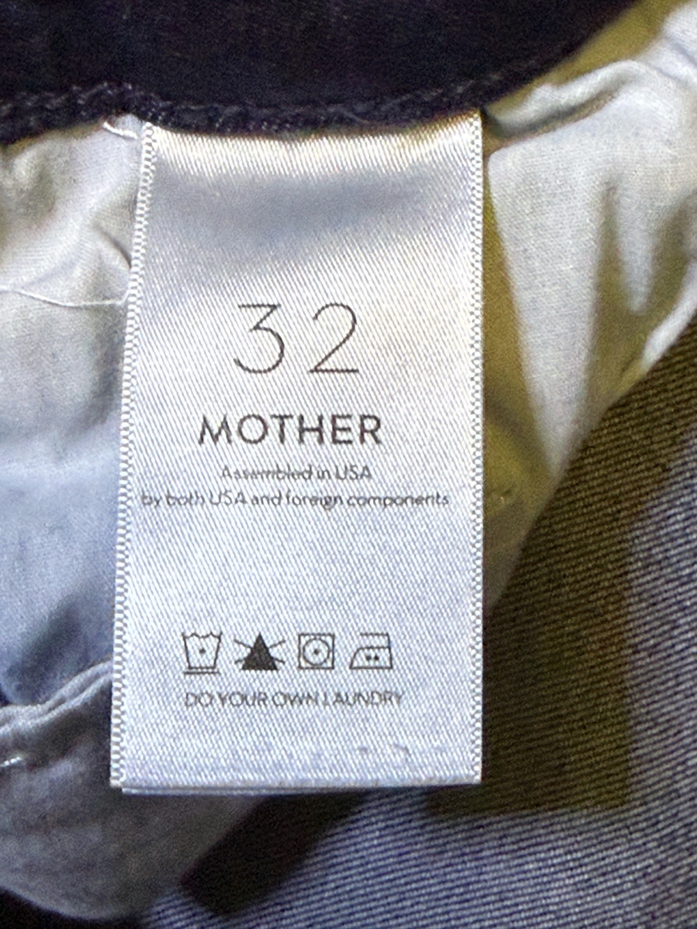 MOTHER midrise Dazzler Ankle Jeans Now or Never Size 32 - Picture 4 of 11